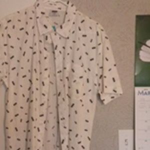 Batman Button Down Collar Shirt